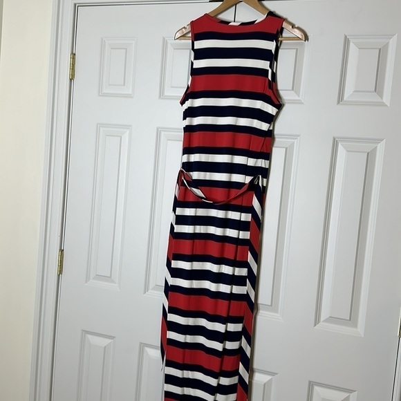 Banana Republic Patio Maxi Striped dress SzM - Picture 9 of 10